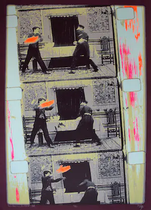 Henk van der Vet - 6 Zeefdrukken / Fotografiek , “Charlie Chaplin No I t/m VI” – 1988 – 89 x 64 cm kopen? Bied vanaf 60!