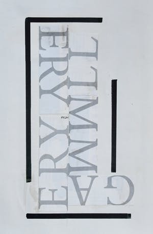 Siep van den Berg - COLLAGE en TEKENING # recto/verso, 1992, nieuwstaat kopen? Bied vanaf 48!