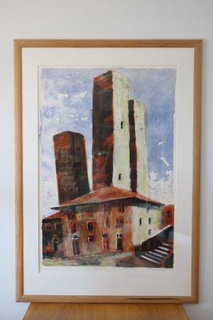 Buy Jeroen Hermkens - San Gimignano? Bid from 400!