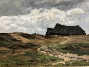 Marie Bilders-van Bosse - Heidelandschap. kopen? Bied vanaf 800!