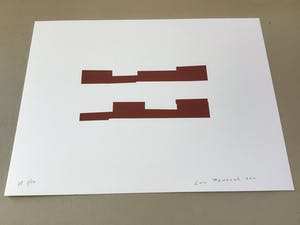 Lon Pennock - Zeefdruk - 2010 - Zeer goed - Oplage 30 ex. kopen? Bied vanaf 50!