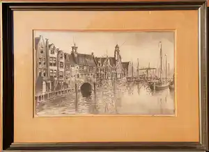 Marius Johannes Janssen - Delfshaven Aelbrechtskolk verkauft für € 50!