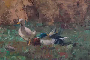 Arnout van Gilst - Eenden bij het water kopen? Bied vanaf 150!