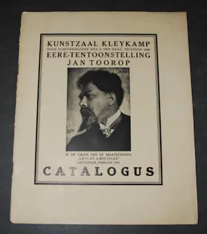 Jan Toorop - 3x, o.a. Kleykamp gids met 12 los ingeplakte afbeeldingen (1919) kopen? Bied vanaf 60!