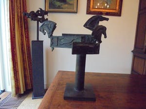 Eric Claus - Drie paardenhoofden. kopen? Bied vanaf 675!