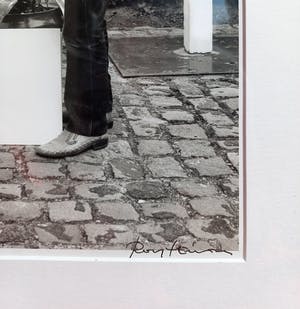 Ronny Heirman - Roger Raveel, foto (netjes ingelijst) kopen? Bied vanaf 175!