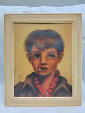 Jeanne van Hall - Jongetje met cigaret vendu pour 40€ !