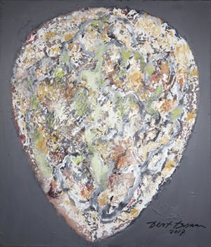 Bert Braam - Acryl op doek, Masker (Groot) kopen? Bied vanaf 140!