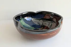 AcheterThomas Buxo - Studio Pottery schaal? Enchérissez de 25!