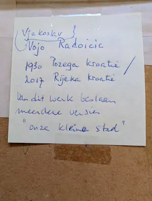 Vojo Radoicic - "ONZE KLEINE STAD" kopen? Bied vanaf 450!