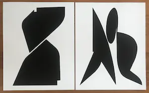 Victor Vasarely - 2 offset lithos - KANDAHAR en DOROG - 1973 kopen? Bied vanaf 50!