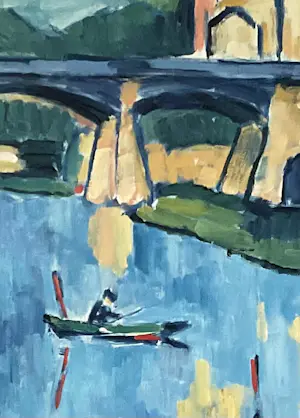 Jan Willem Versteeg - Le Pont de Chatou kopen? Bied vanaf 115!