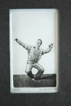 Hans Leyerzapf - 2 etsen kopen? Bied vanaf 105!