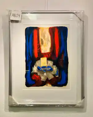Buy Hans Vanhorck - Traces - met lijst! ( opslag extern)? Bid from 85!