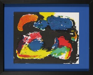 Eugene Brands - Litho, The night, an island - Ingelijst kopen? Bied vanaf 1!