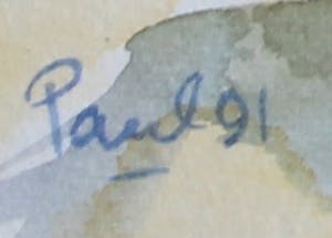 Niet of onleesbaar gesigneerd - Aquarel: Zomers boeket - 1991 kopen? Bied vanaf 10!