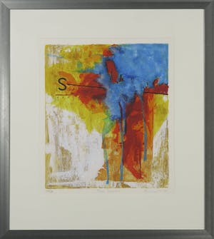 Piotr Konkel - Zeefdruk (Tweeluik), The Tree and The Horse - Ingelijst kopen? Bied vanaf 50!