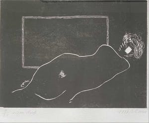 Roger Raveel - litho naakt kopen? Bied vanaf 650!