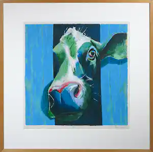 Theo Onnes - Zeefdruk, Eva - Ingelijst vendu pour 60€ !