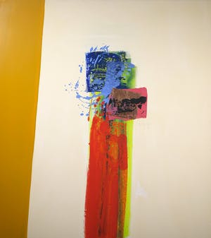 Arty Grimm - Olieverf op doek, Zonder titel - Ingelijst (Groot) kopen? Bied vanaf 1!