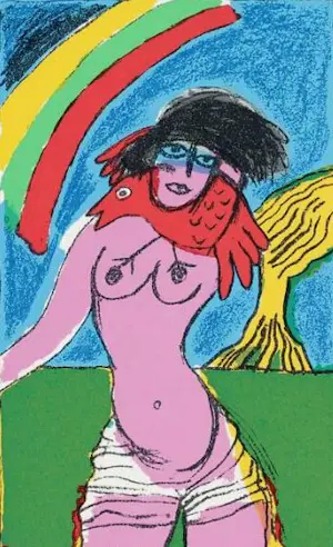 Corneille - 3 kleuren litho's en een boek: l'amour au jour le jour II - 1997 kopen? Bied vanaf 799!