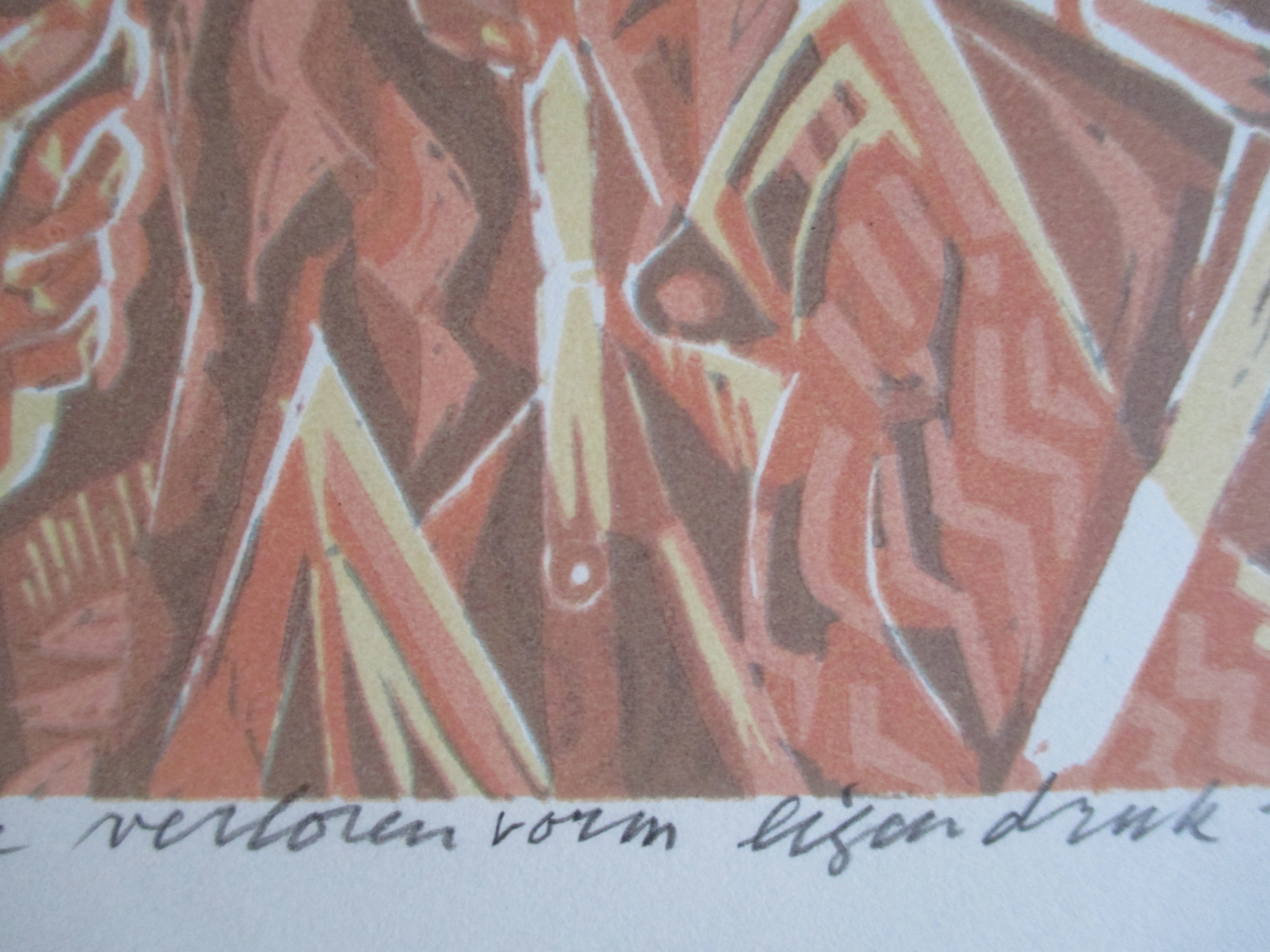 Toon Wegner - Lino "Verloren vorm" kopen? Bied vanaf 15!