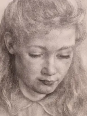 Aart van Dobbenburgh - 25ste portret van Marthy kopen? Bied vanaf 20!