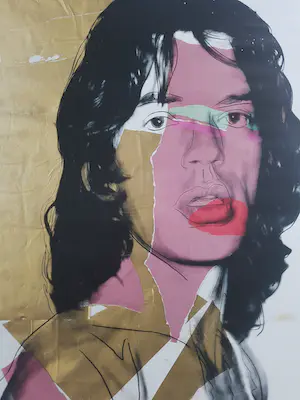 Andy Warhol - Mick Jagger kopen? Bied vanaf 1!