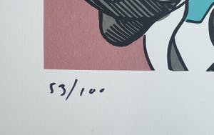 Erro - Murder World - Groot werk - 89 x 66 cm - Gesigneerd en gedateerd 2018 kopen? Bied vanaf 165!