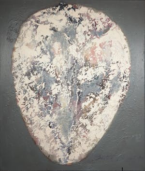 Bert Braam - Acryl op doek, Masker (Groot) kopen? Bied vanaf 140!