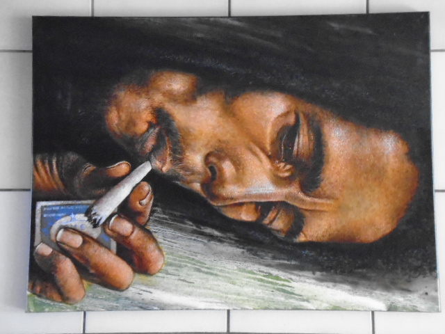 Niet of onleesbaar gesigneerd - Bob Marley kopen? Bied vanaf 1!
