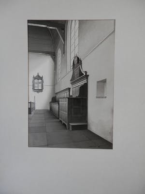 Maarten 't Hart - Interieur N.H. Kerk te Bunschoten kopen? Bied vanaf 250!