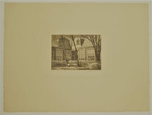 Buy Johannes Josseaud - 'Claes Romeinshofje straat'? Bid from 35!