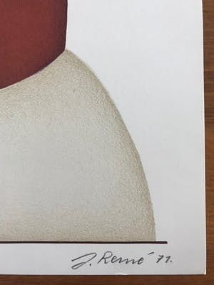 Jorg Reme - Mooie litho - Gesigneerd - 1971 - 12/175 kopen? Bied vanaf 45!
