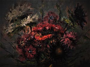 Lydia Duif - vrij uitzonderlijk vooroorlogs olieverf "boeket Veldbloemen" gesigneerd kopen? Bied vanaf 20!