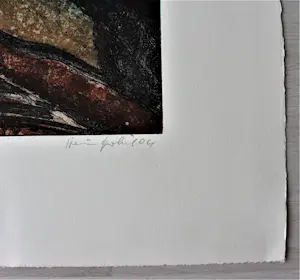 Heinz Göbel - original Radierung - Auflage von 70 - handsigniert - (74,5 x 53 cm) kaufen? Bieten Sie von 180!