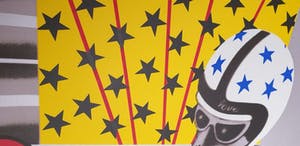 Peter Phillips - Custom painting nr. 6 - Zeer grote litho uit 1965 kopen? Bied vanaf 600!