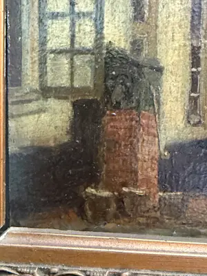 Jacob van Rossum - Vrouw met emmer en kippen op een hoeve kopen? Bied vanaf 110!