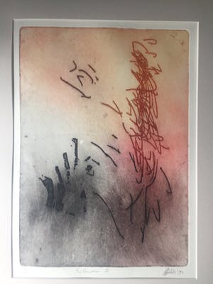 Ad Arma - "Eilanden 2" - Ets, Ingelijst, Oplage van slechts 5 stuks kopen? Bied vanaf 120!