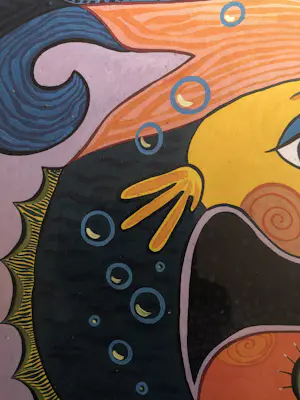 Petra Peschkes - Grafiek Petra Peschkes 1965 -Titel You + Me- Hand gesigneerd . kopen? Bied vanaf 20!