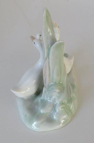 Lladro - Porseleinen Figuur van een groep ganzen - Nao Lladro kopen? Bied vanaf 25!