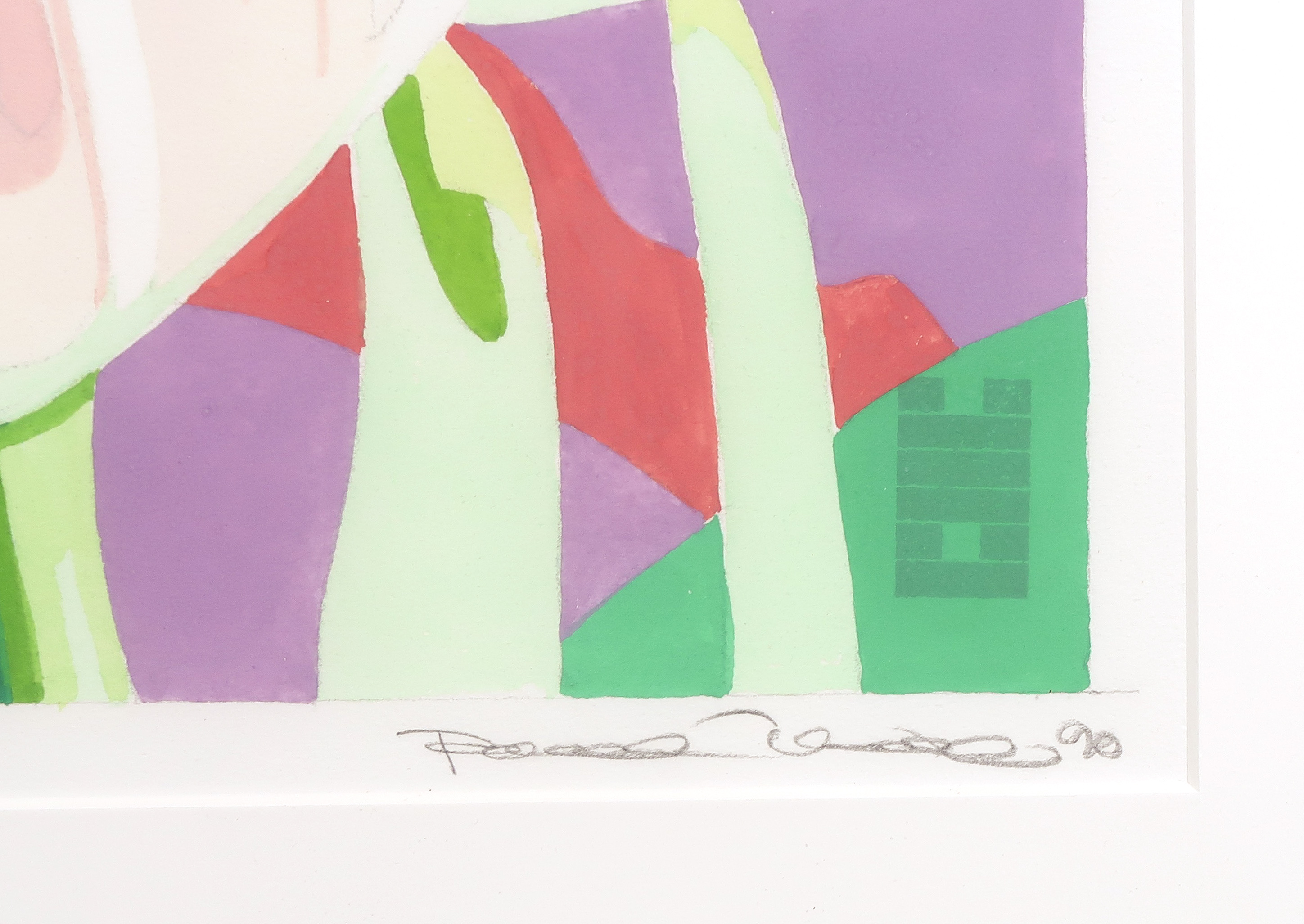 Niet of onleesbaar gesigneerd - Aquarel en potlood, Tulpen - Ingelijst kopen? Bied vanaf 1!