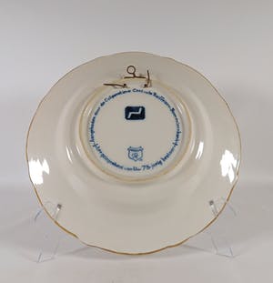 Koninklijke Tichelaar Makkum - Groot polychroom gedecoreerd sierbord kopen? Bied vanaf 1!