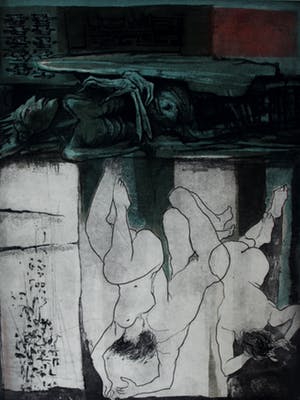 Ru van Rossem - Kleurenets: Tombe', 1982 kopen? Bied vanaf 75!