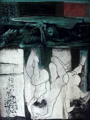 Ru van Rossem - Kleurenets: Tombe', 1982 verkocht voor € 75!