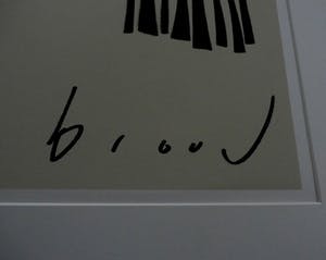 Herman Brood - Herman Brood - ingelijste zeefdruk: Green Head - gesigneerd kopen? Bied vanaf 299!