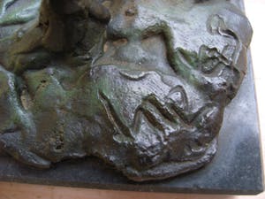 Brons (Onbekend) - "zwanger" Topbeeldje!! kopen? Bied vanaf 150!