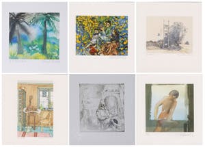 Hanno Edelmann - e.a: Collectie van zes handgesigneerde zeefdrukken kopen? Bied vanaf 24!
