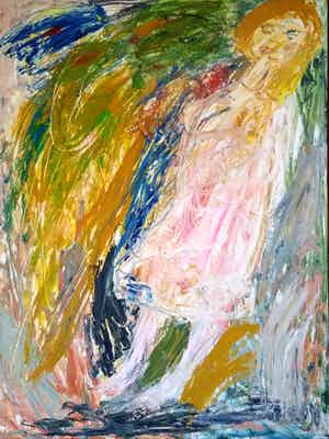 Henk Mulders - Het Bruidje / Goede lijst / zeer groot verkocht voor € 1!