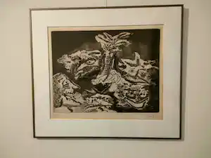 Jan Cox - Moderne compositie vendu pour 257€ !